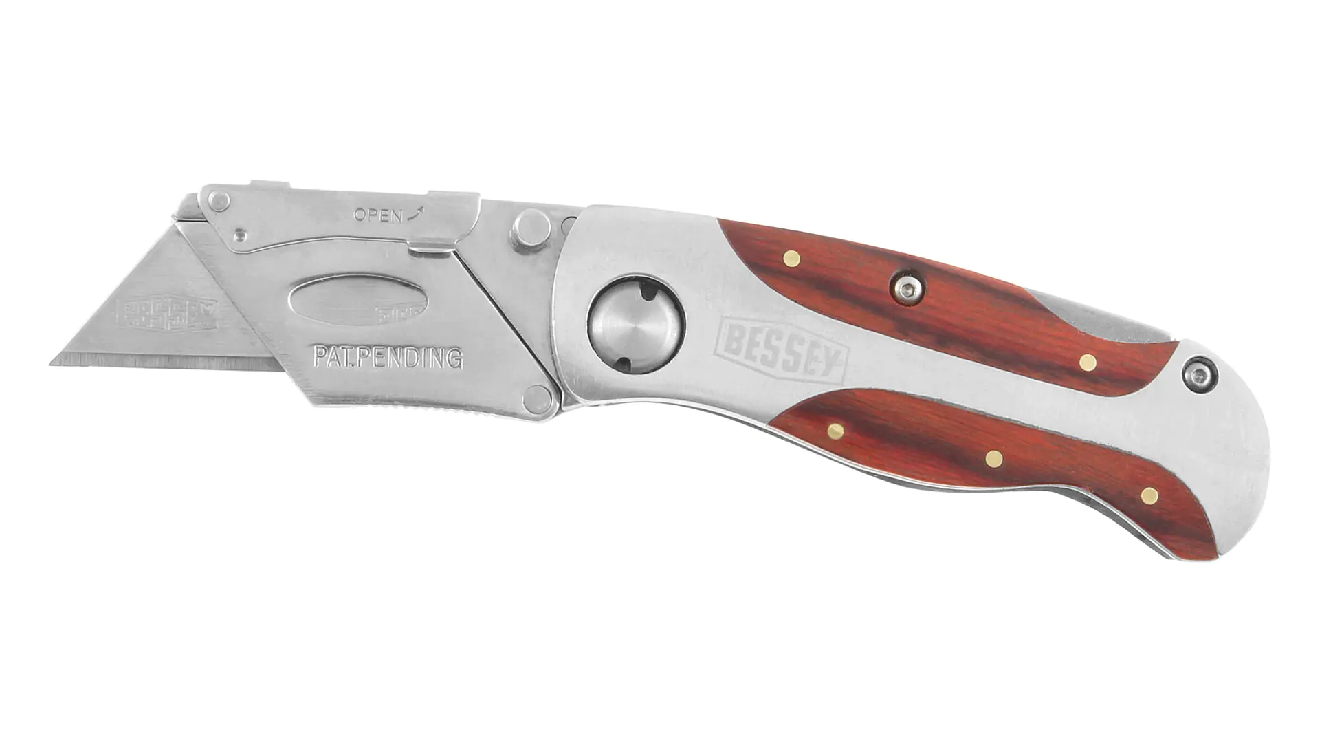 Cutter a lama pieghevole con manico in legno BESSEY