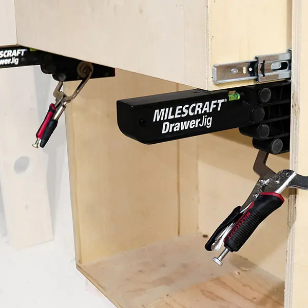 DrawerJig™ - Aiuto per il montaggio dei cassetti MILESCRAFT DrawerJig™ - Aiuto per il montaggio dei cassetti MILESCRAFT