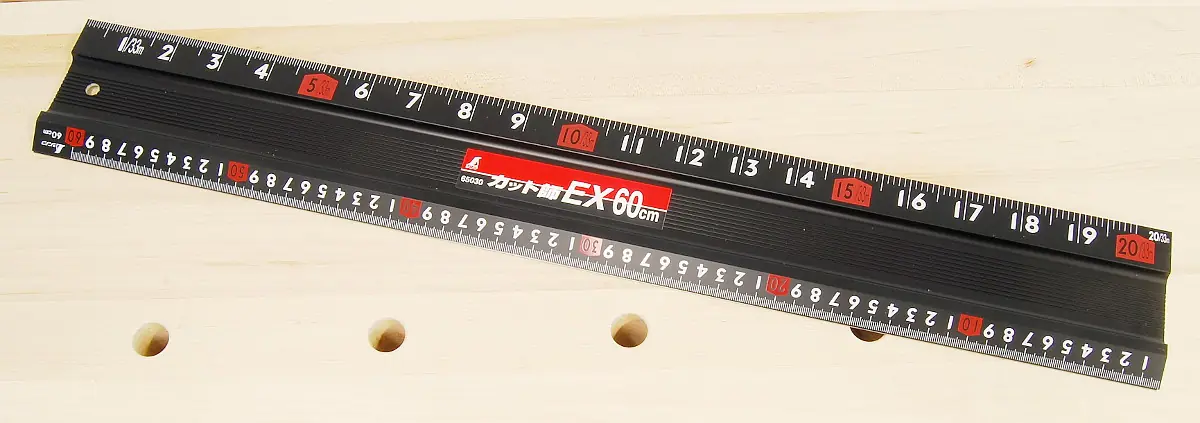 SHINWA Righello da taglio - senza impugnatura SHINWA Righello da taglio - senza impugnatura