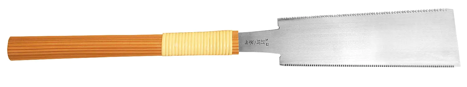 Sega giapponese tradizionale Ryoba 210 mm con manico in legno di cedro HISHIKA
