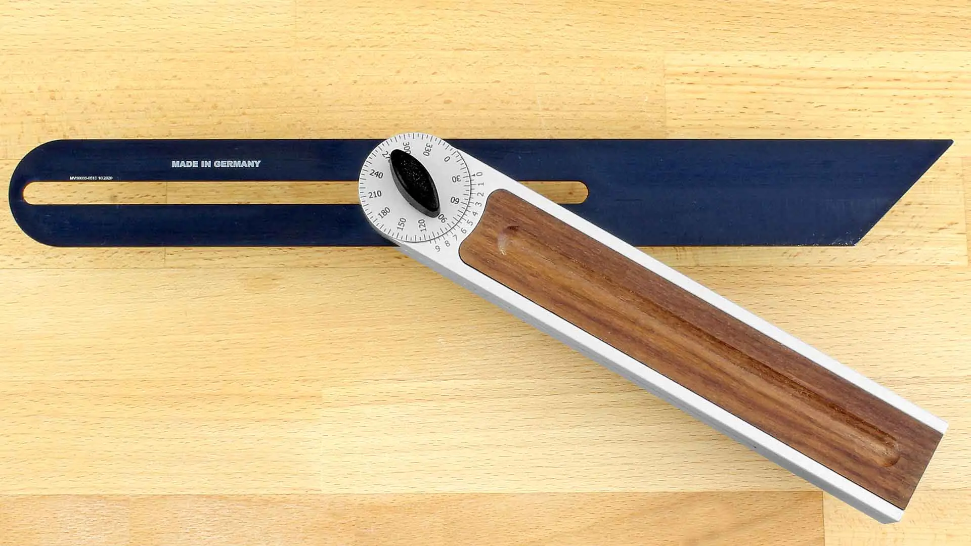 Falsa squadra di precisione 300mm con scala angolare Alu-Line ULMIA