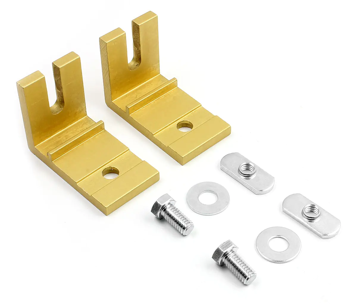 Pair PTSL-800100 Rail Mtg Brackets, with Mounting Hdwr INCRA Pair PTSL-800100 Rail Mtg Brackets, with Mounting Hdwr INCRA