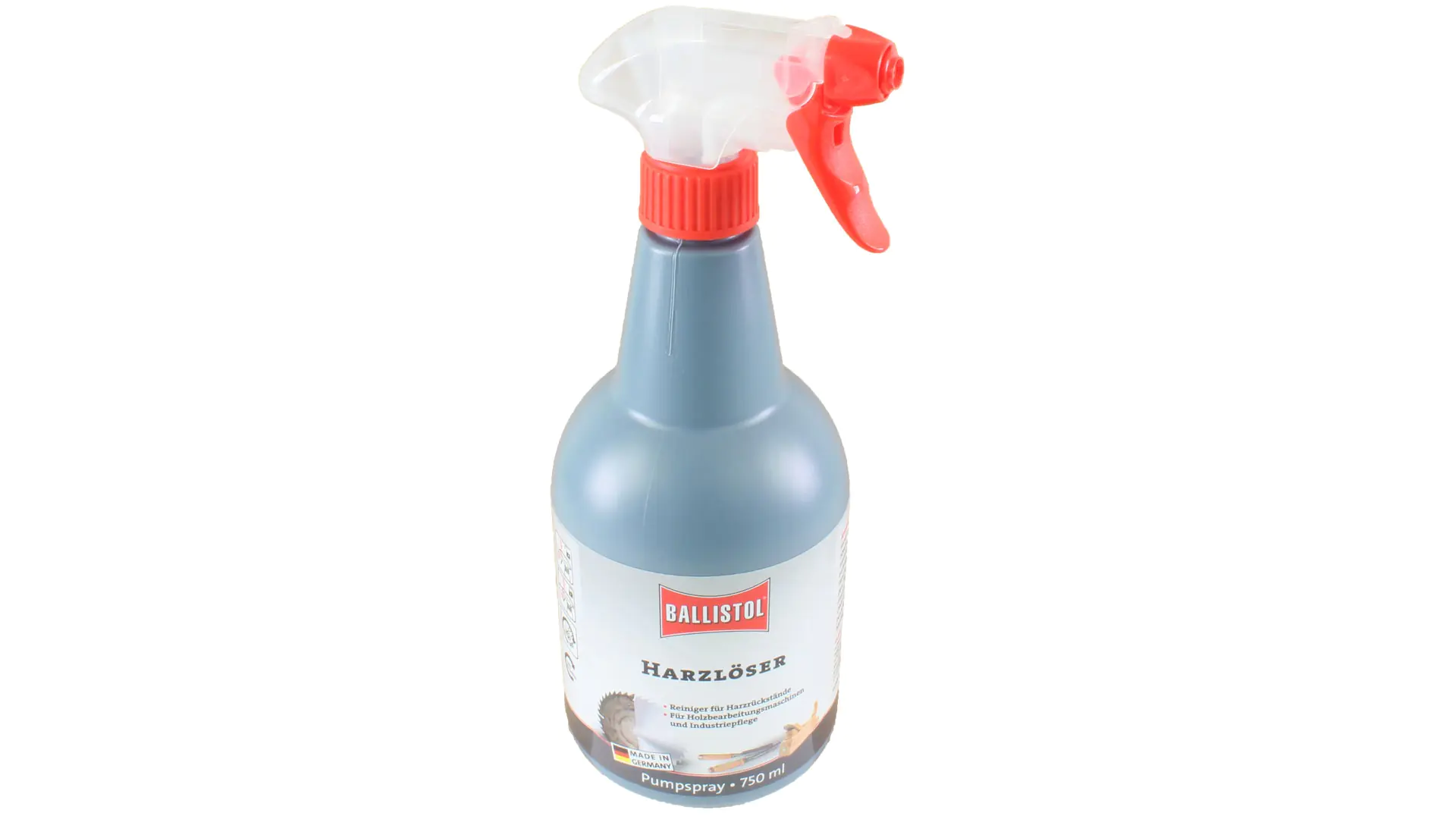 Solvente e smacchiatore per resina Ballistol - spray a pompa da 750 ml