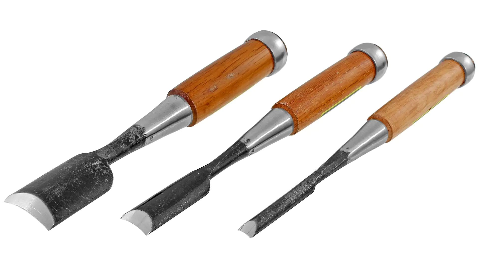 Uchihagane Nomi, scalpello giapponese in acciaio rotondo con anello di battuta Uchihagane Nomi, scalpello giapponese in acciaio rotondo con anello di battuta