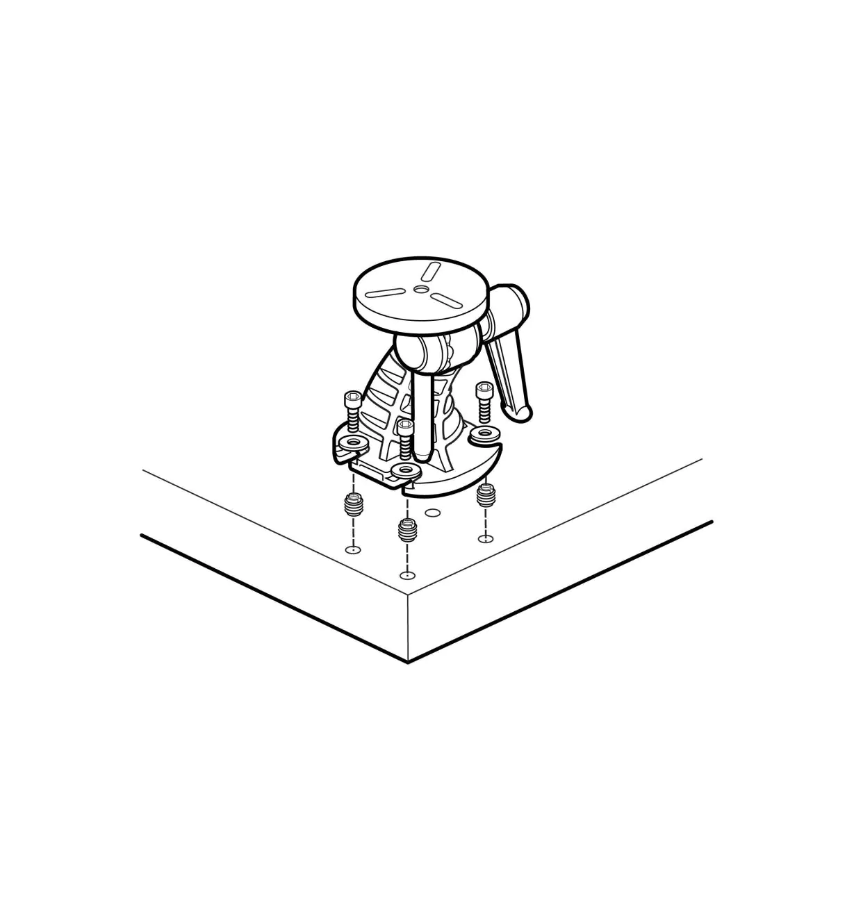 Morsa da banco per scultore VERITAS Morsa da banco per scultore VERITAS