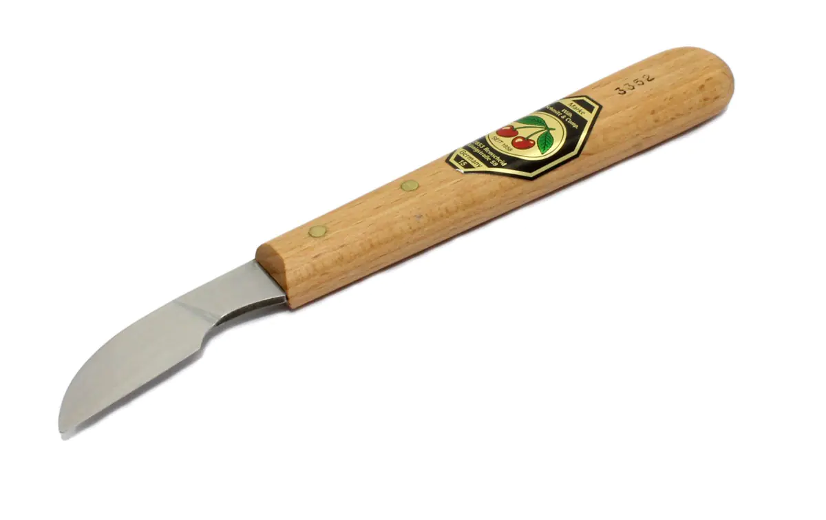 Coltello da intaglio a lama lunga ed inclinata DUE CILIEGE