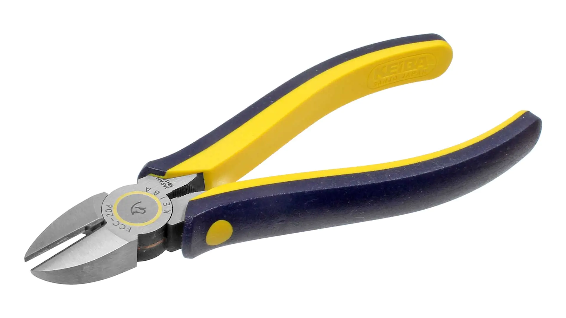 Tronchese laterale lucidato manico a 2 componenti lunghezza totale 163 mm High Grade Series KEIBA