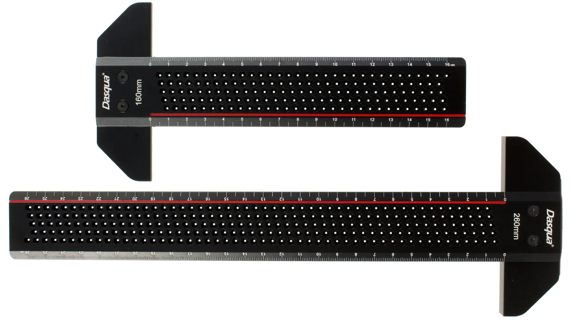 Marcatore a T 100 mm ❘ BLACK-RED Plus ❘ DASQUA Marcatore a T 100 mm ❘ BLACK-RED Plus ❘ DASQUA
