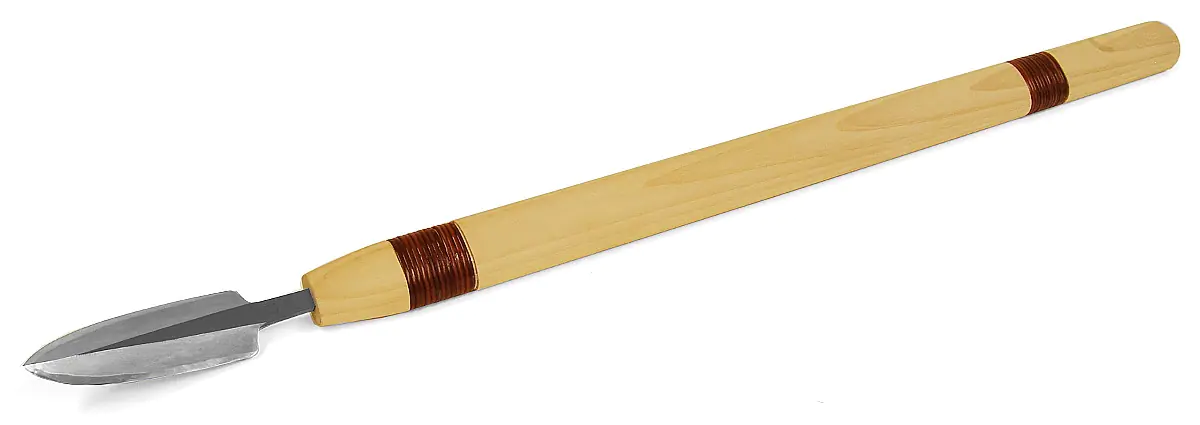 Yari-Ganna grande per uso a due mani - lama in uno speciale acciaio blu 90 x 32mm lunghezza totale 745 mm TASAI Yari-Ganna grande per uso a due mani - lama in uno speciale acciaio blu 90 x 32mm lunghezza totale 745 mm TASAI