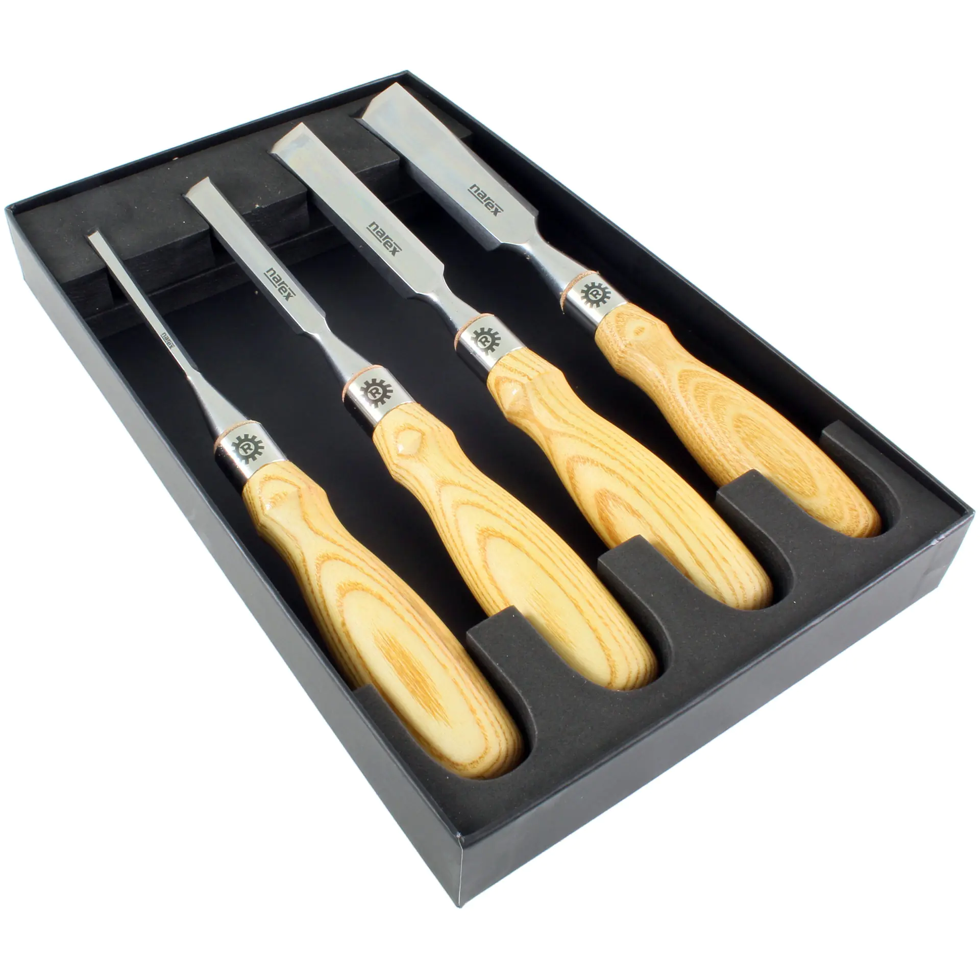 Set di 4 scalpelli RICHTER 6-12-19-25 mm NAREX