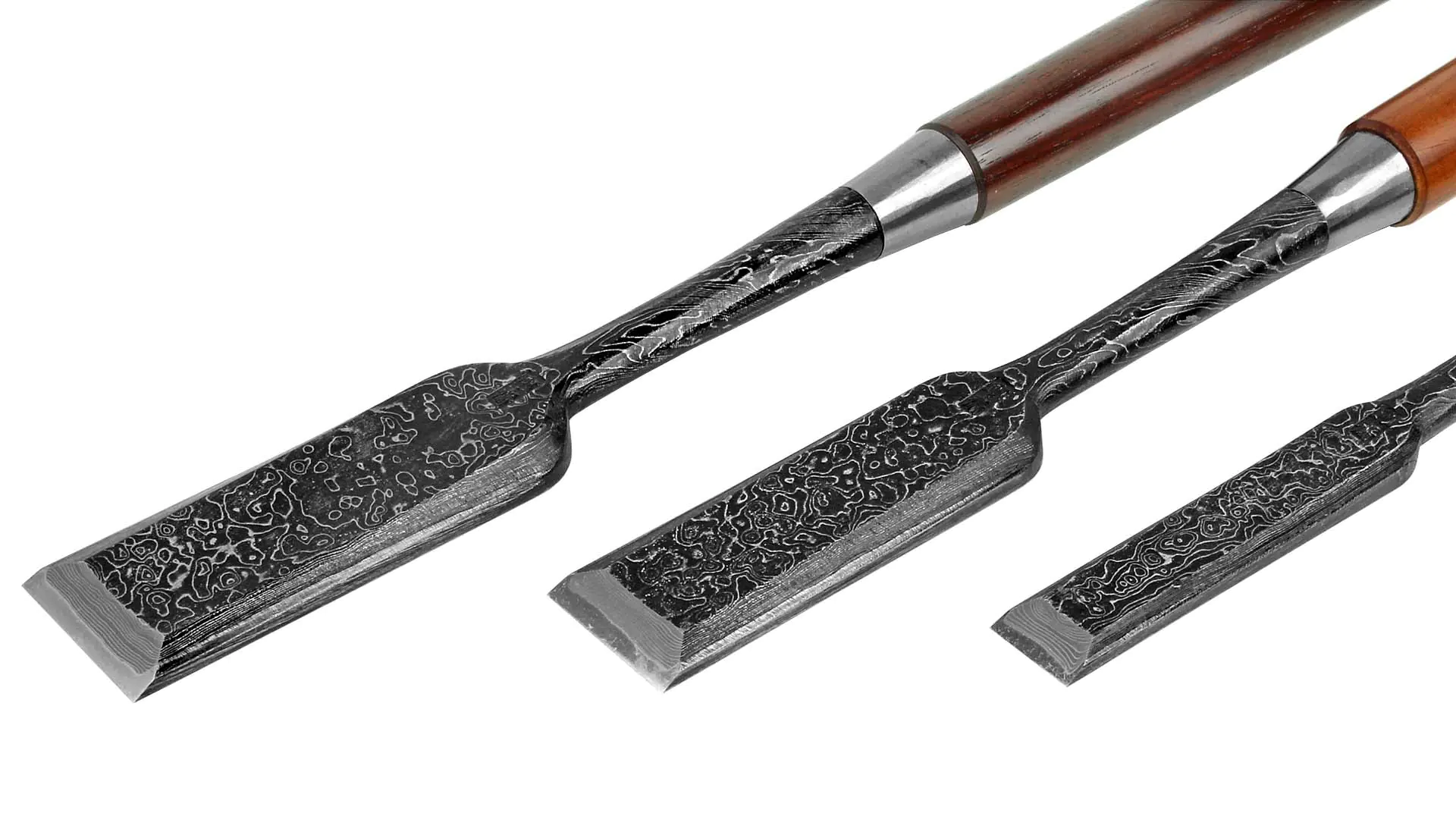 Kinari Mokume Nomi 15 mm - Scalpello giapponese da pareggio lama in acciaio Suminagashi lunghezza totale 360 mm TASAI Kinari Mokume Nomi 15 mm - Scalpello giapponese da pareggio lama in acciaio Suminagashi lunghezza totale 360 mm TASAI