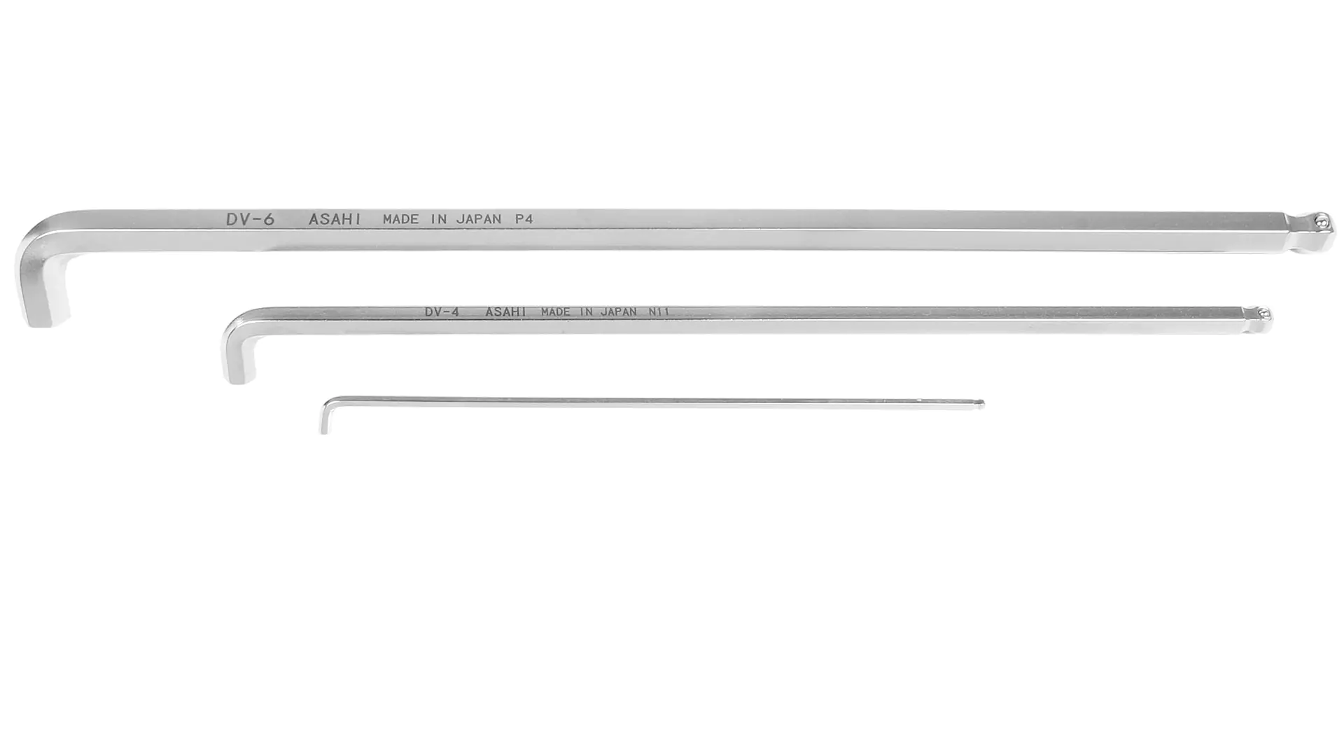 Allen Key 2.5 mm long arm 112 mm short arm 8 mm ASAHI Allen Key 2.5 mm long arm 112 mm short arm 8 mm ASAHI