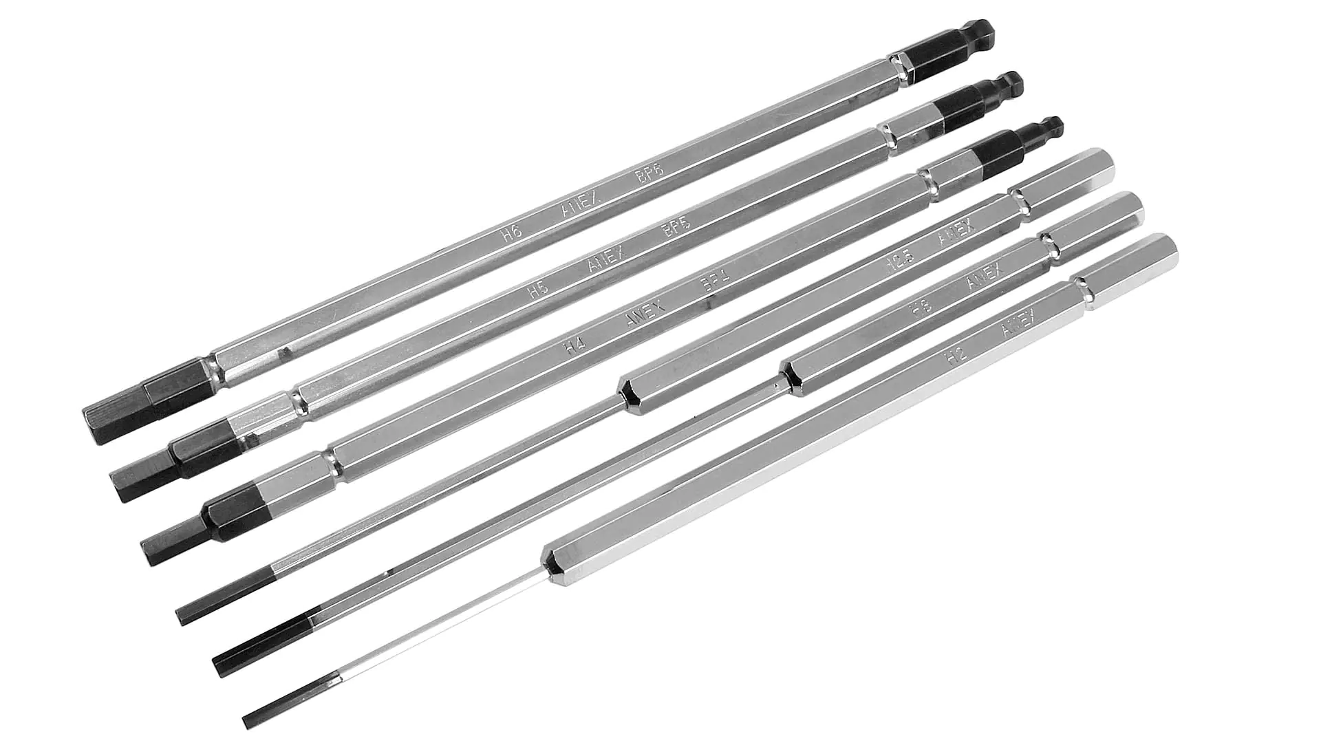 Super Action Grip Driver with 6 hex bits ANEX Super Action Grip Driver with 6 hex bits ANEX