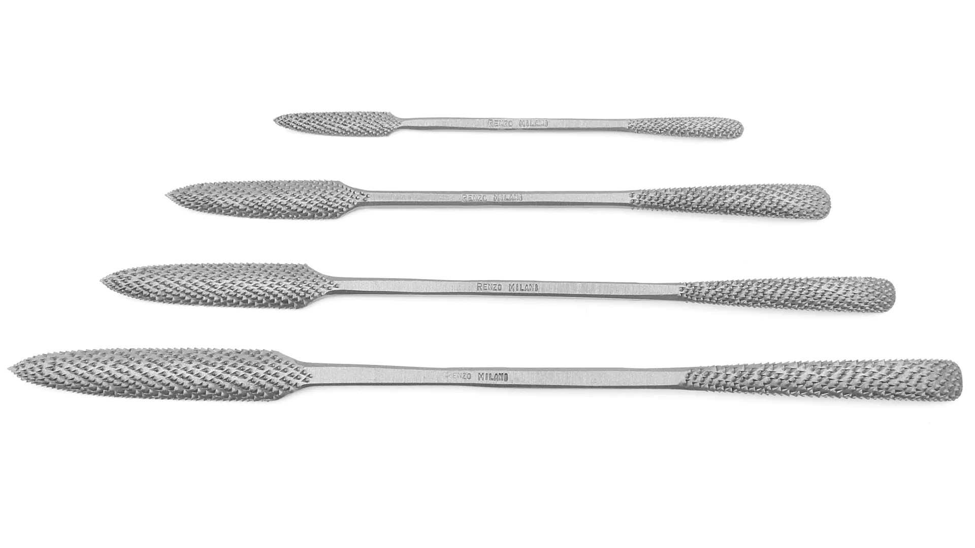 Rifloirs a raspa 15 cm taglio 5 lingua di uccello appuntito - lingua di uccello smussato squadrato a mano Rifloirs a raspa 15 cm taglio 5 lingua di uccello appuntito - lingua di uccello smussato squadrato a mano