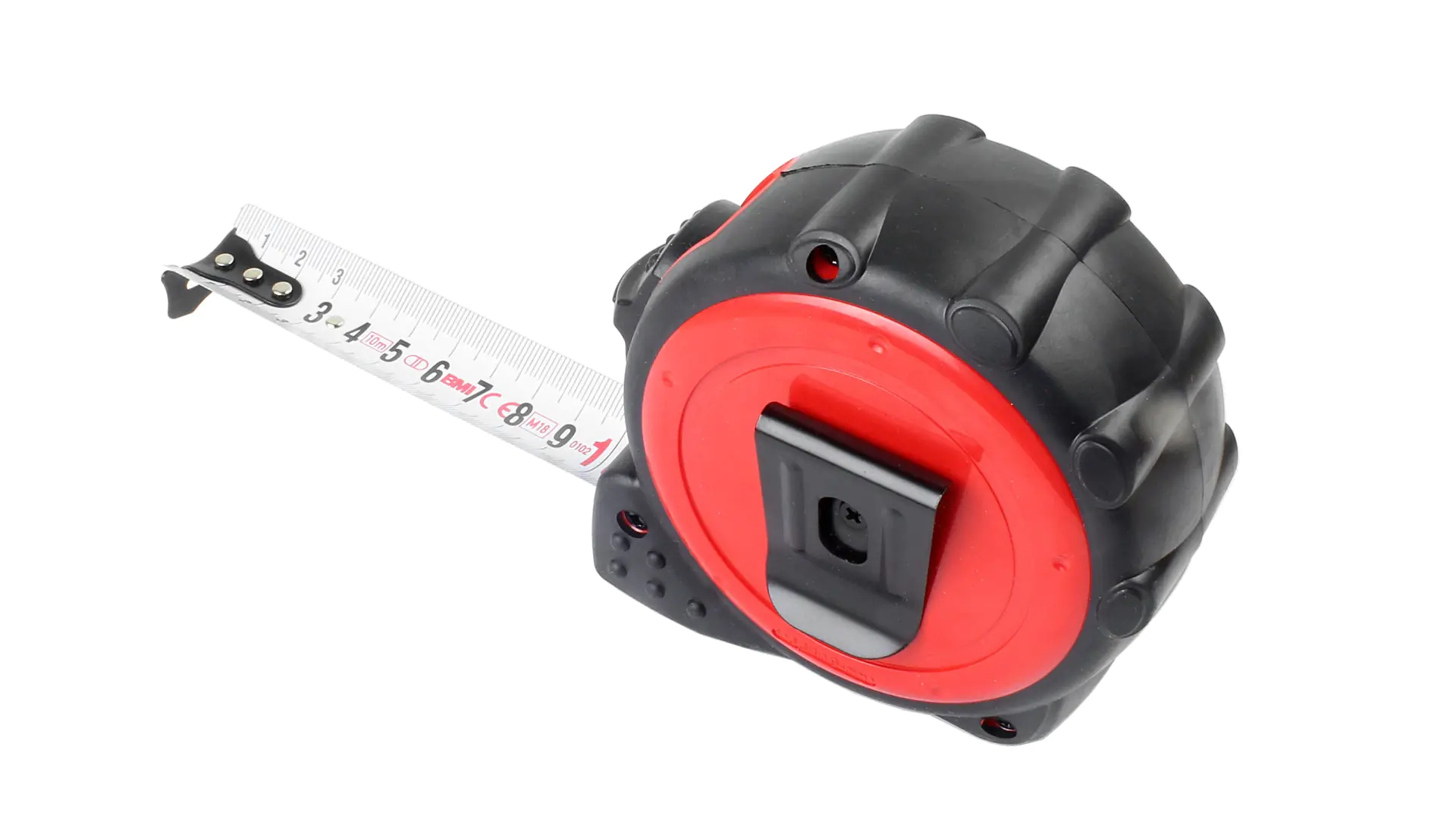Flessometro 472 twoComp lunghezza 10m graduazione a mm con bloccaggio e ritorno nastro automatico