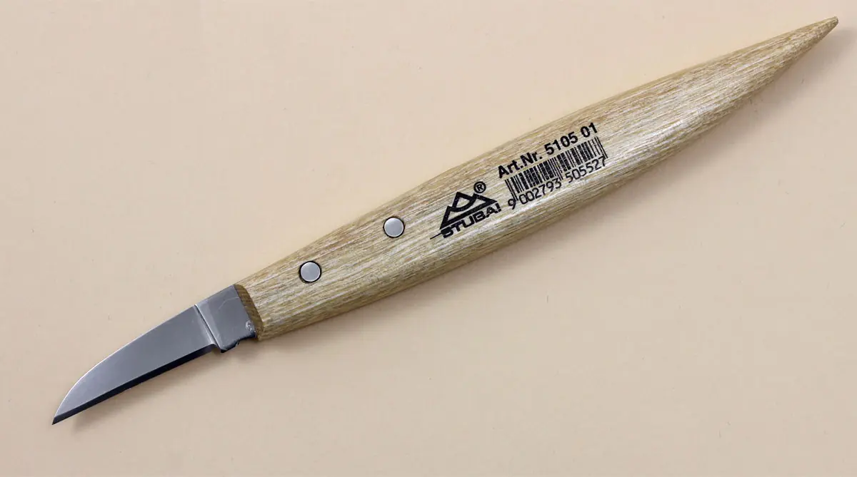 Coltello da intaglio dritto STUBAI