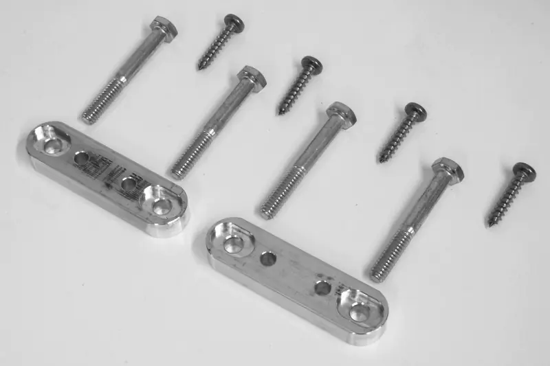 Kit di montaggio per le guide per il pezzo Clear Cut Stock Guides JESSEM