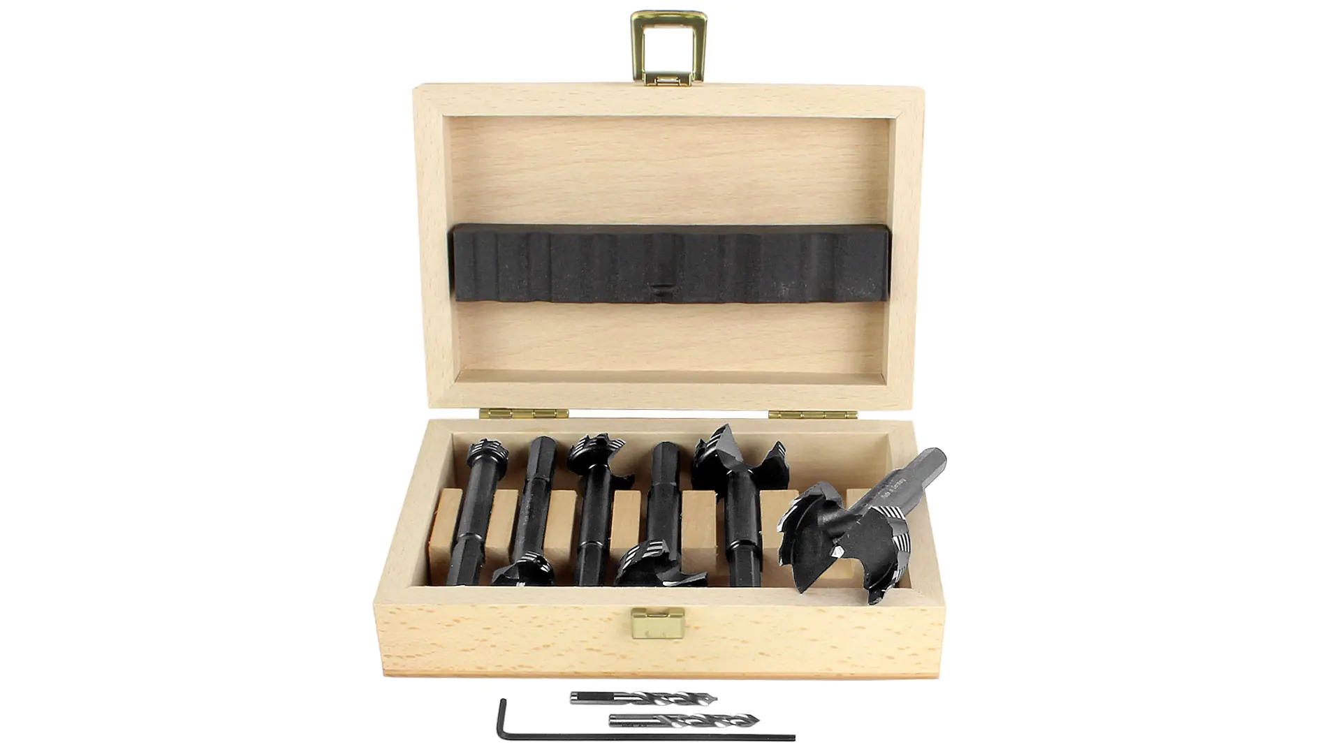 Set di 6 Bormax punta-Forstner per legno con punta centraggio  15-20-25-30-35-40 mm FAMAG