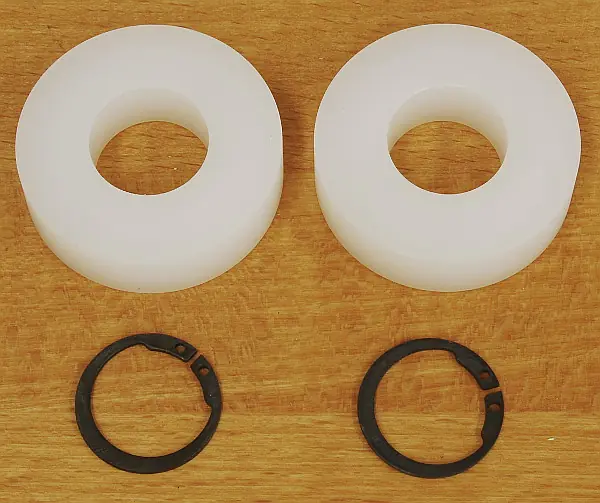 Set di adattamento con ruote grandi per guide affilatura no. 1 e 2 R.KELL Set di adattamento con ruote grandi per guide affilatura no. 1 e 2 R.KELL