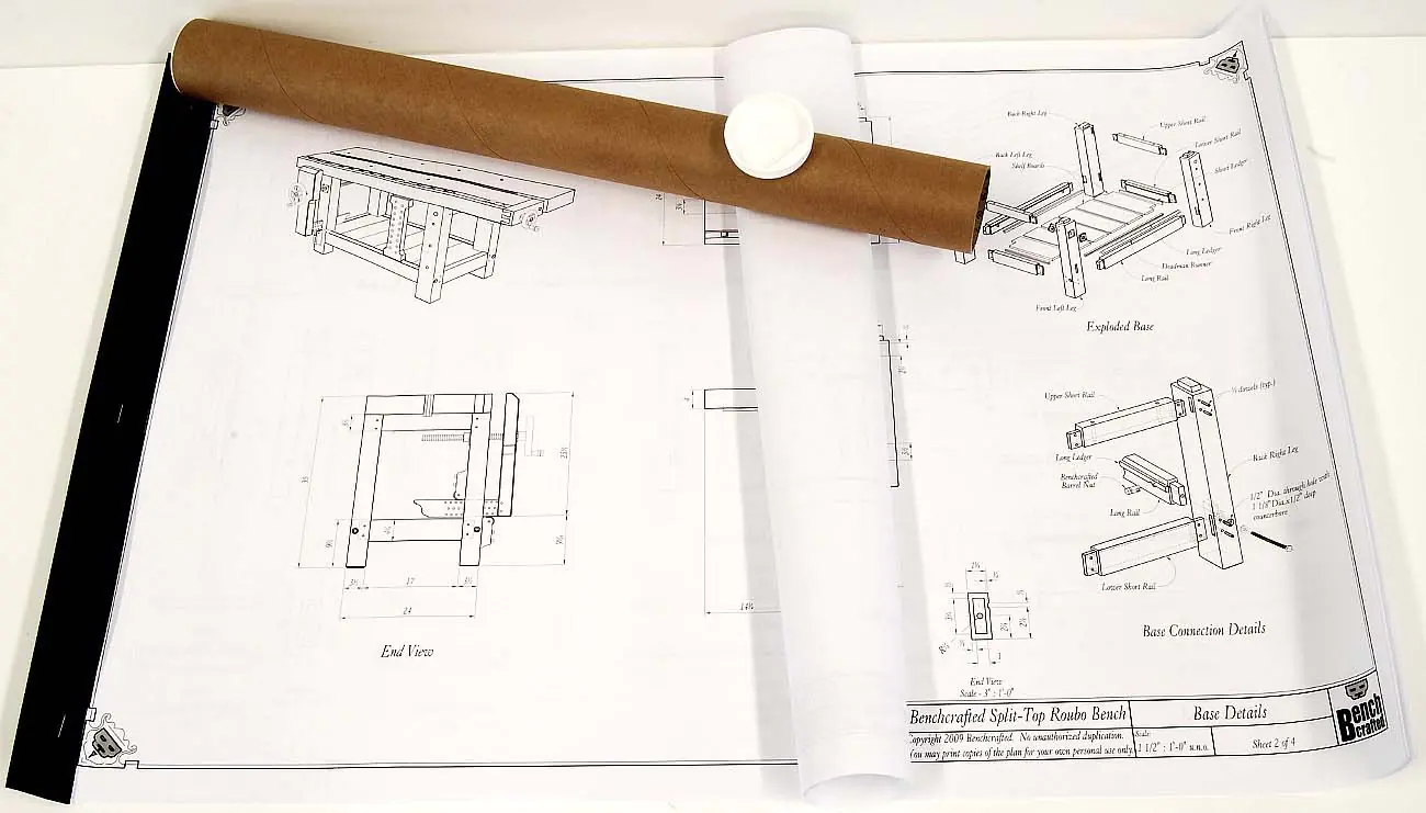 Progetti Split Top Roubo BENCHCRAFTED