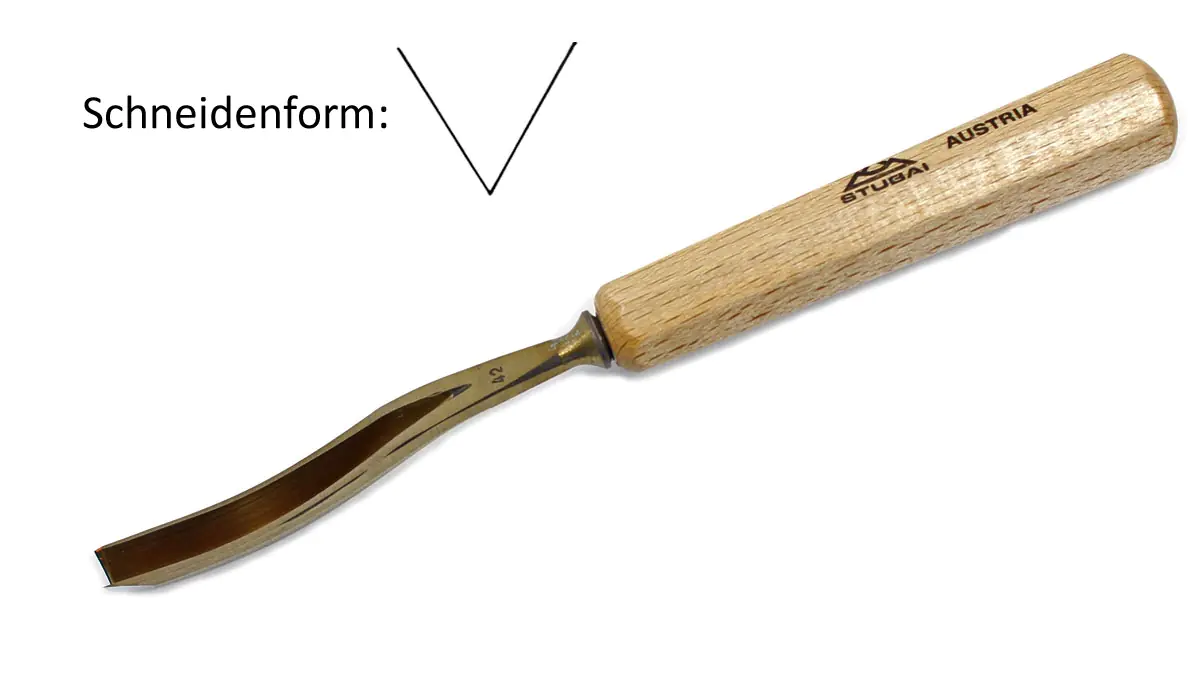 Gaißfuß Scalpello 41 curvato 60°