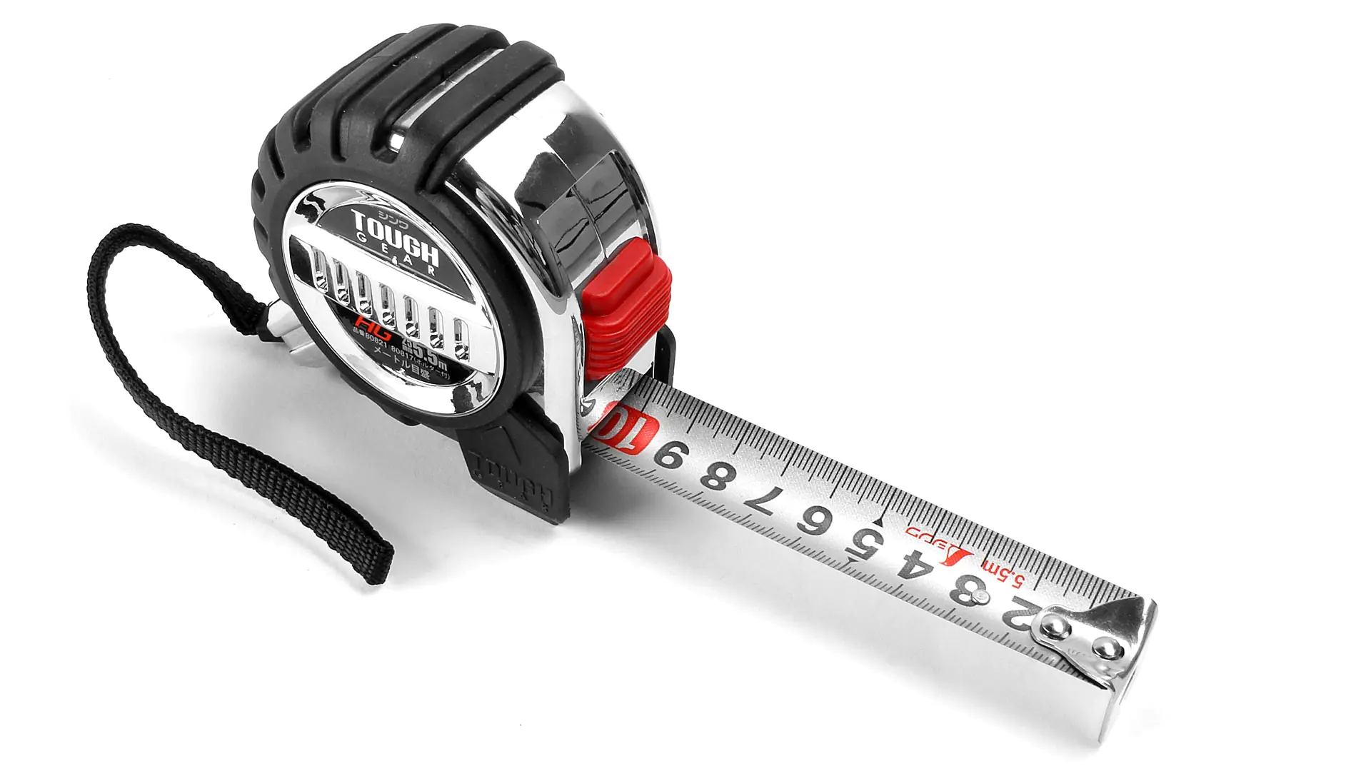 Nastro metrico TOUGH GEAR HG lunghezza 5.5m graduazione in mm SHINWA