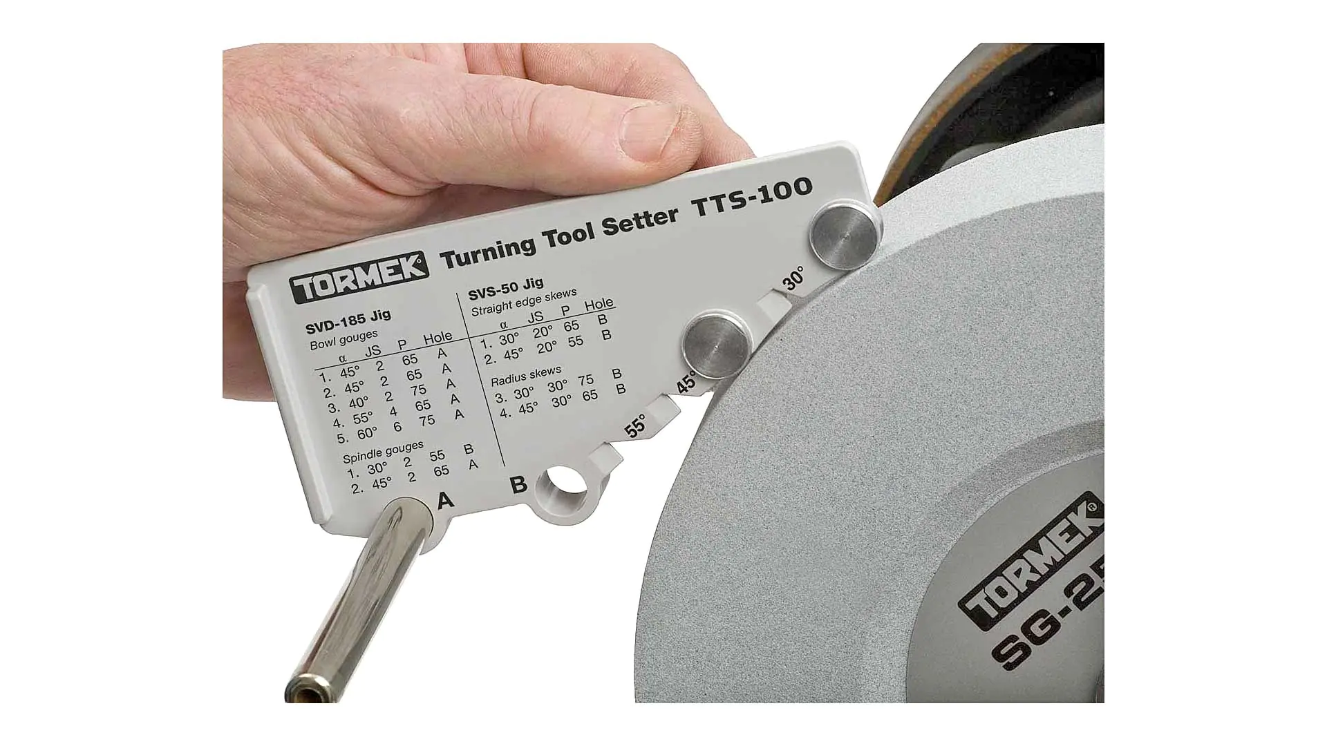 TTS-100 indicatore per strumenti da tornitura adatto per SVD-185 e SVS-50 TORMEK