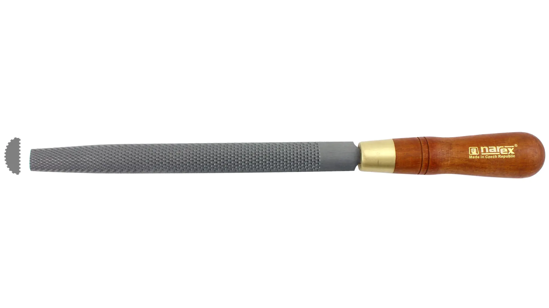 Raspa per legno semitonda NAREX