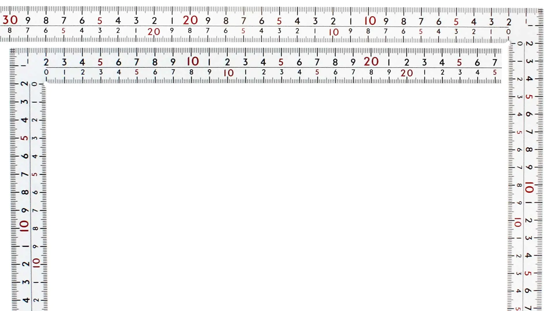 Squadra da falegname giapponese fissa di SHINWA, rivestita con vernice a polvere bianca Squadra da falegname giapponese fissa di SHINWA, rivestita con vernice a polvere bianca