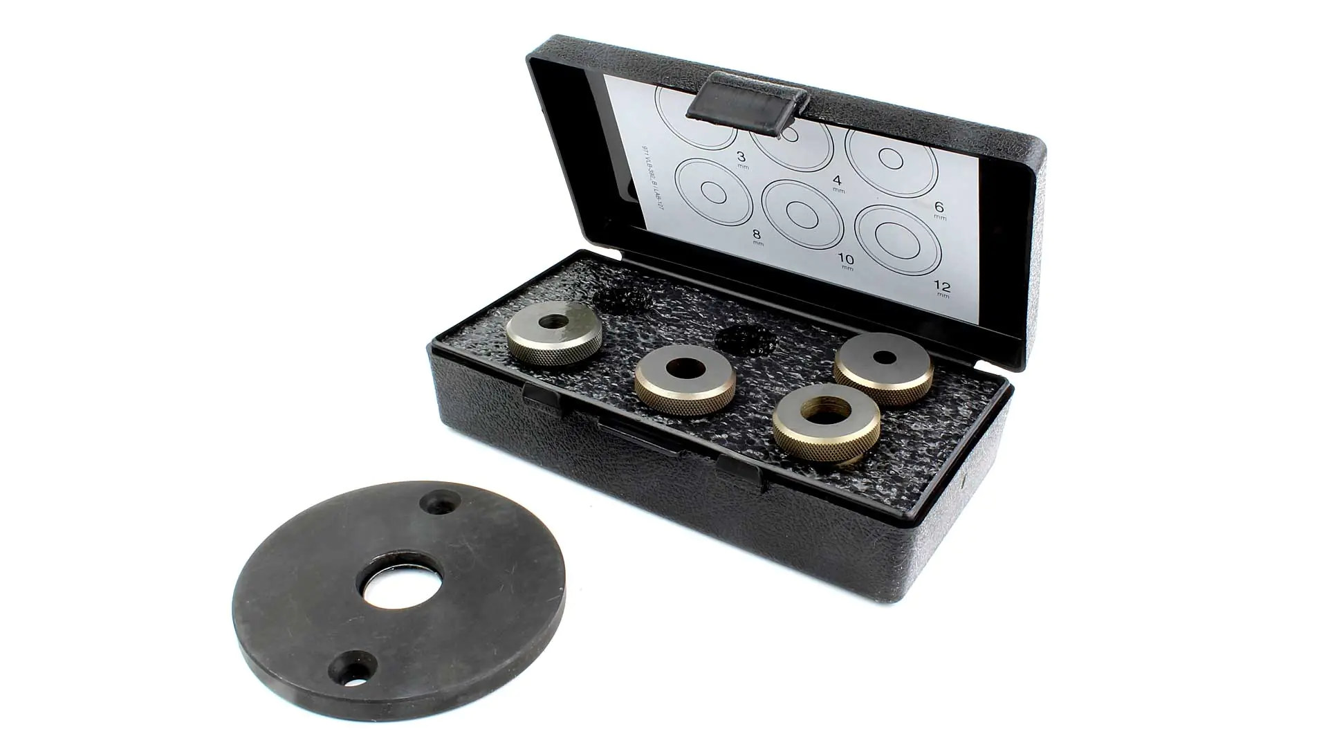 Cassetta con set di dime per spine 6-8-10-12 mm VERITAS