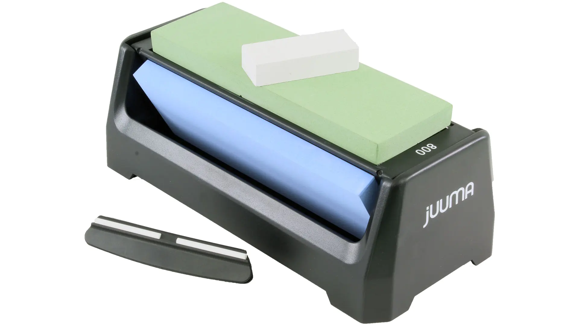 Blocco di pietra per affilare con supporto grana 800/2000/5000 - jUUMA