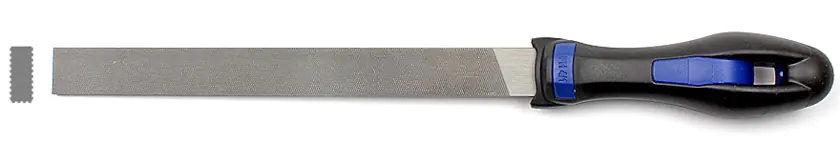 Lima piatta con manico ergonomico taglio 2 lunghezza taglio 200 mm AJAX