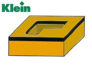 Frese per forare e rifilare con guida TCT D=6.4mm B=19mm L=63mm Z=1+1 S=6mm KLEIN Frese per forare e rifilare con guida TCT D=6.4mm B=19mm L=63mm Z=1+1 S=6mm KLEIN