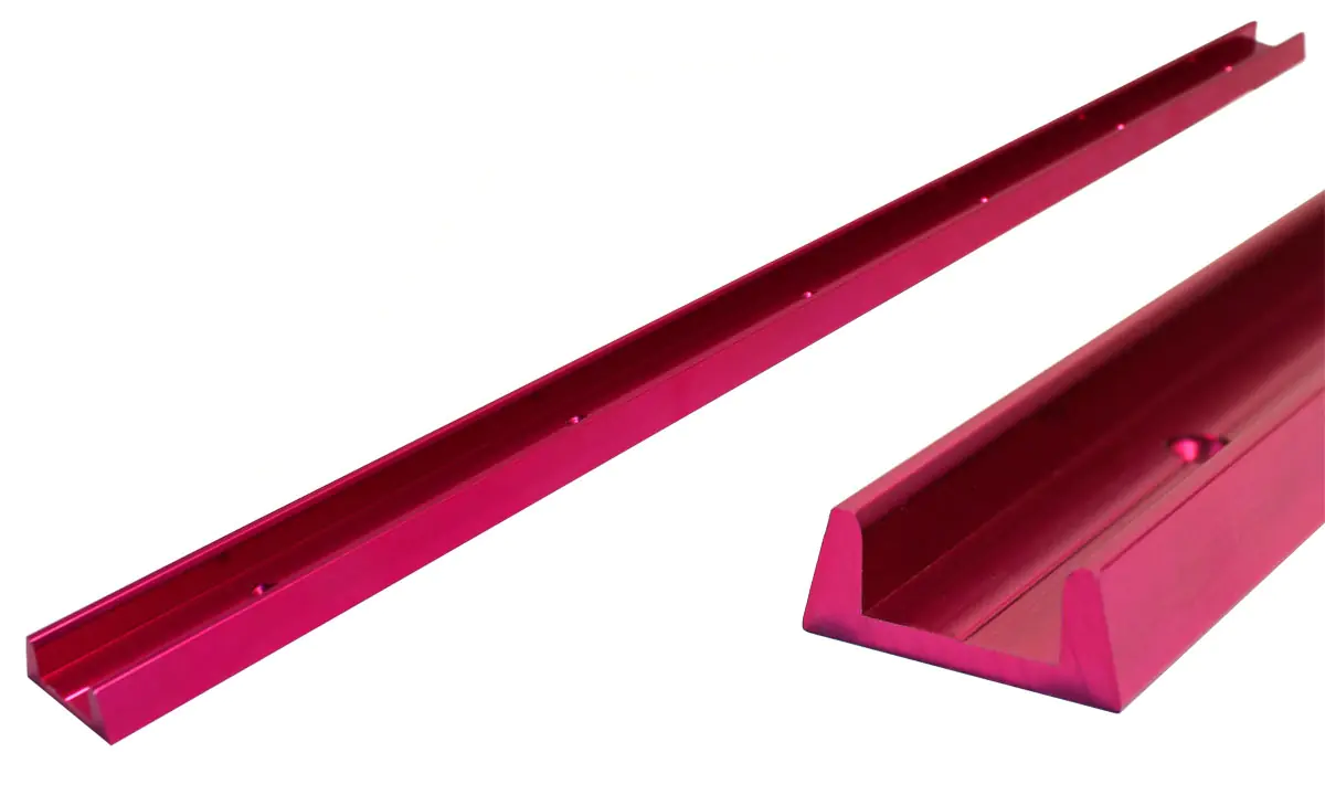 Binario a coda di rondine a 14° lunghezza 610mm OTORO