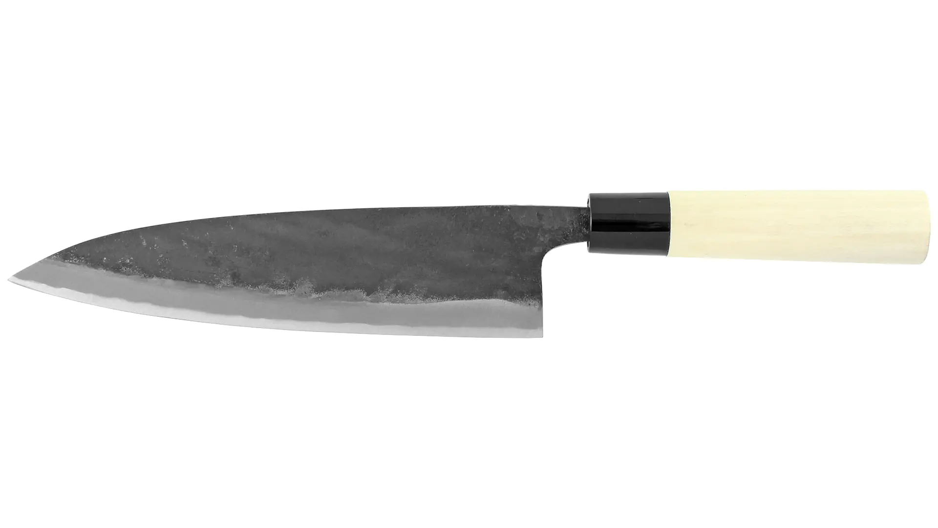 Gyuto - Coltello giapponese nero multiuso in acciaio bianco lama 210 mm Sontoku Gyuto - Coltello giapponese nero multiuso in acciaio bianco lama 210 mm Sontoku