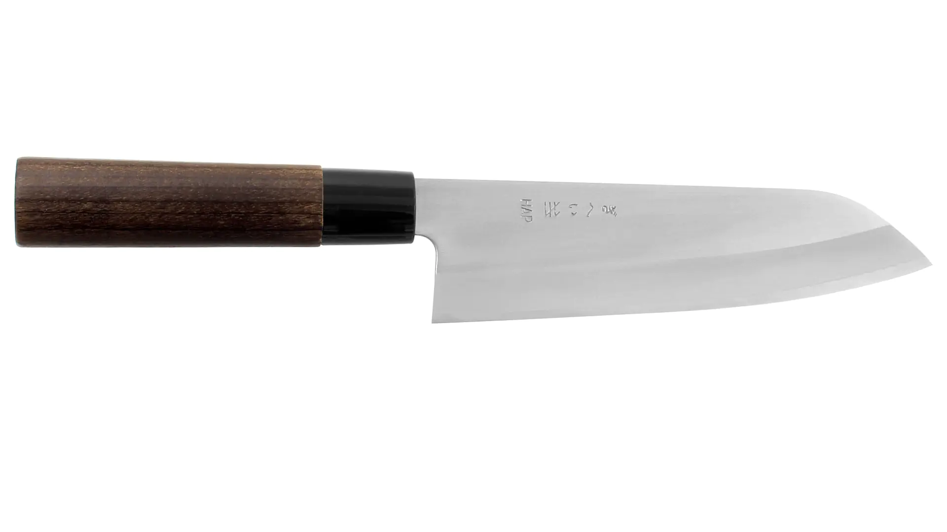 Santoku Hocho 170 mm - Coltello giapponese per uso generale in acciaio di metallurgia delle polveri GIHEI