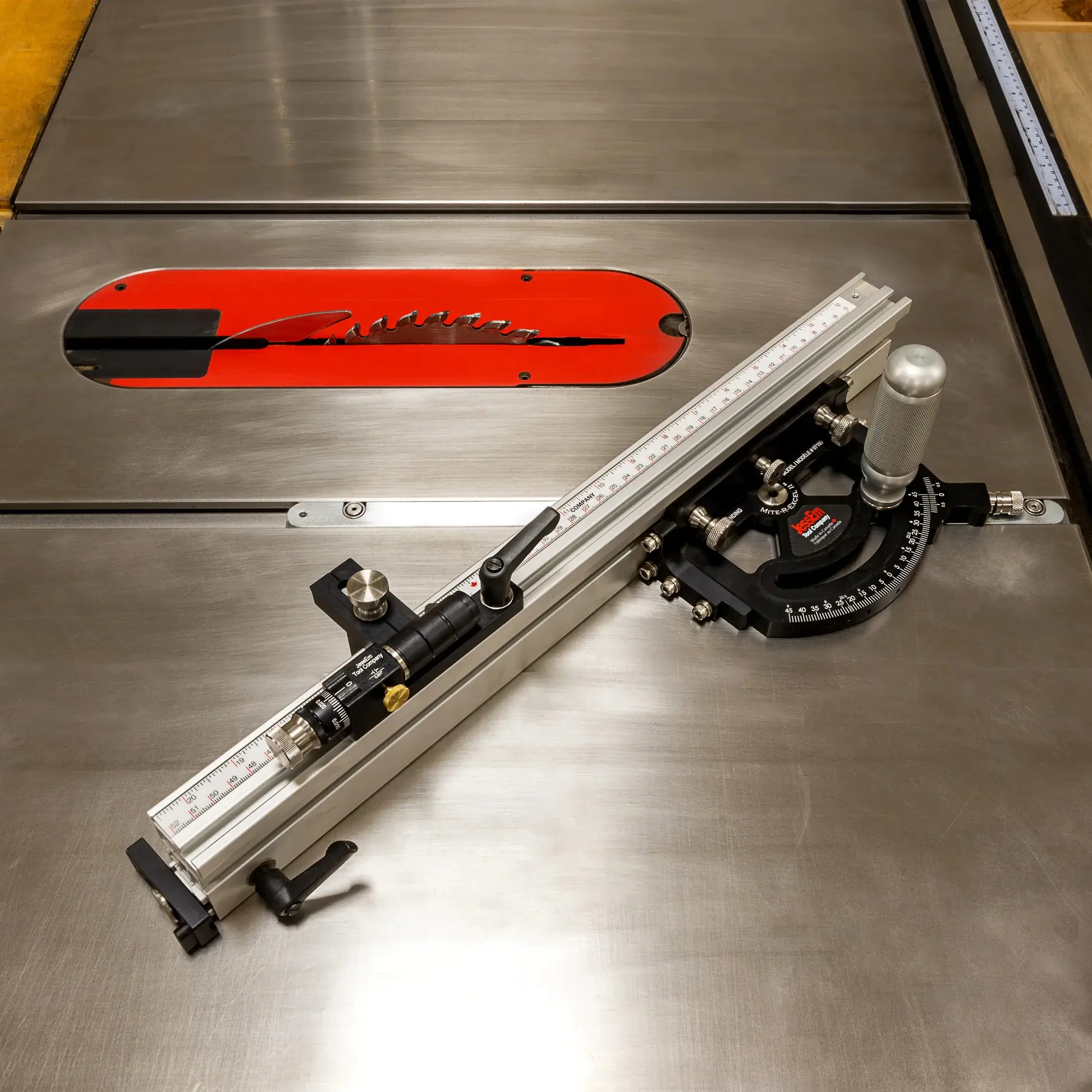 MITER EXCEL II Battuta di arresto JESSEM con regolazione fine