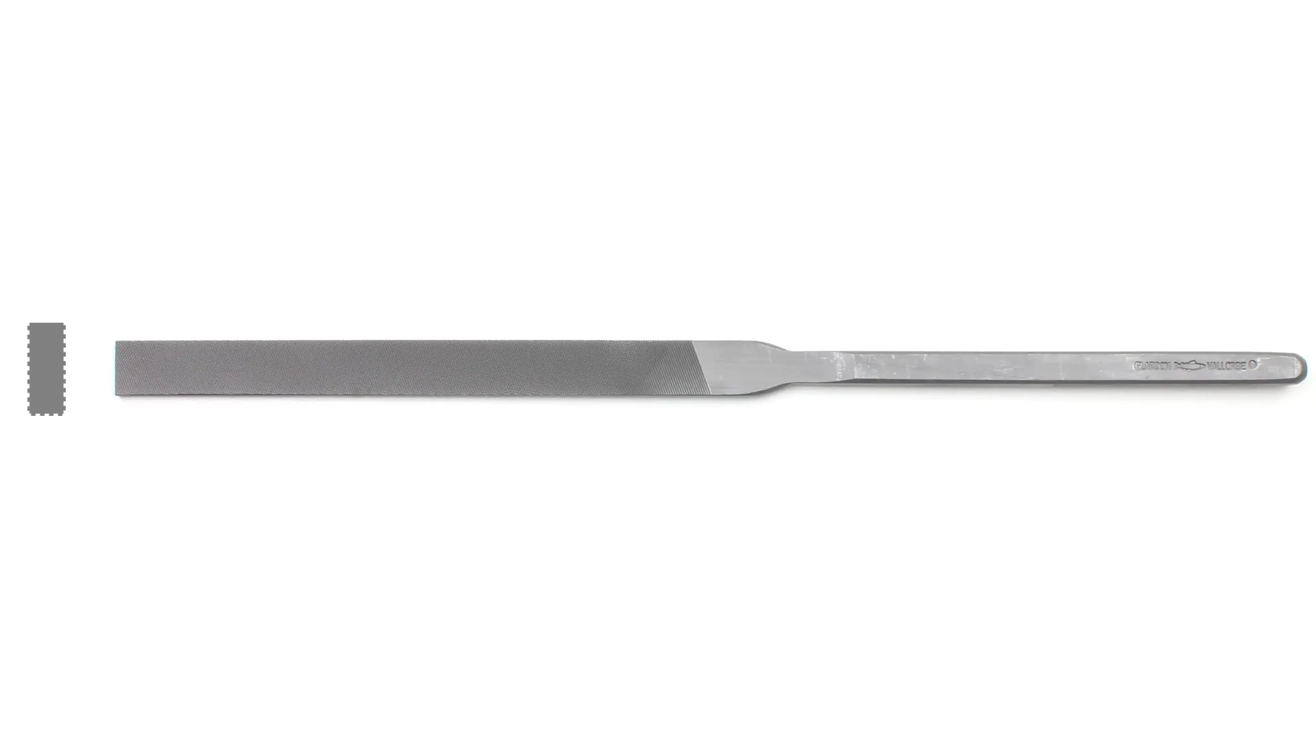 HABILIS lima di precisione piatta taglio svizzero 1 215x10x2,6 mm