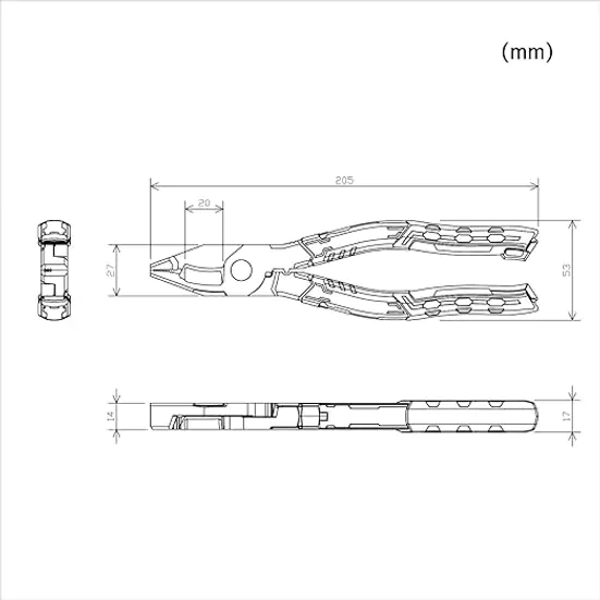 Pinze con tronchesi PZ-75 ENGINEER Pinze con tronchesi PZ-75 ENGINEER