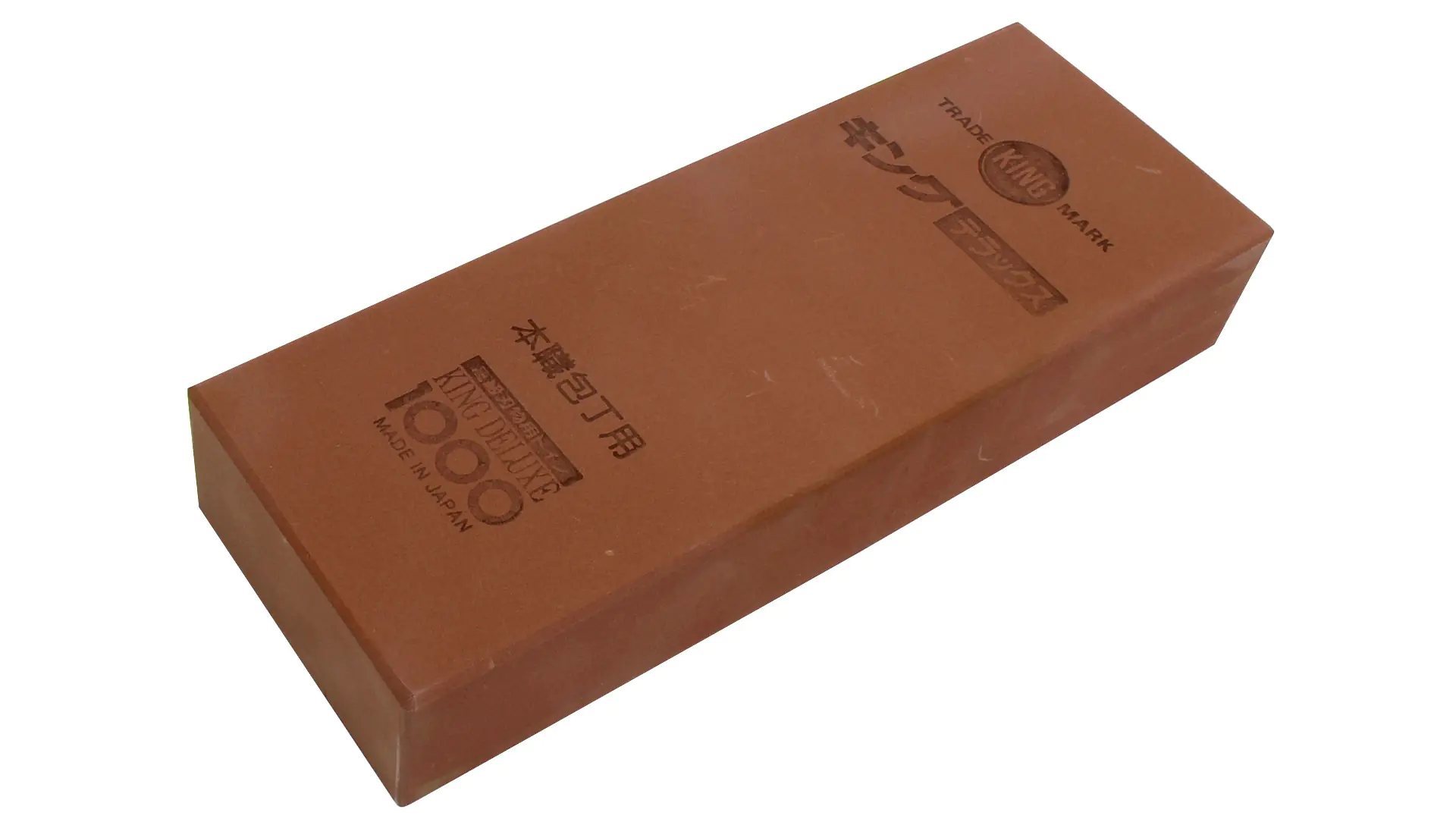 Japanese Waterstone KING WIDER Grit 1000 Size 205x75x36mm
