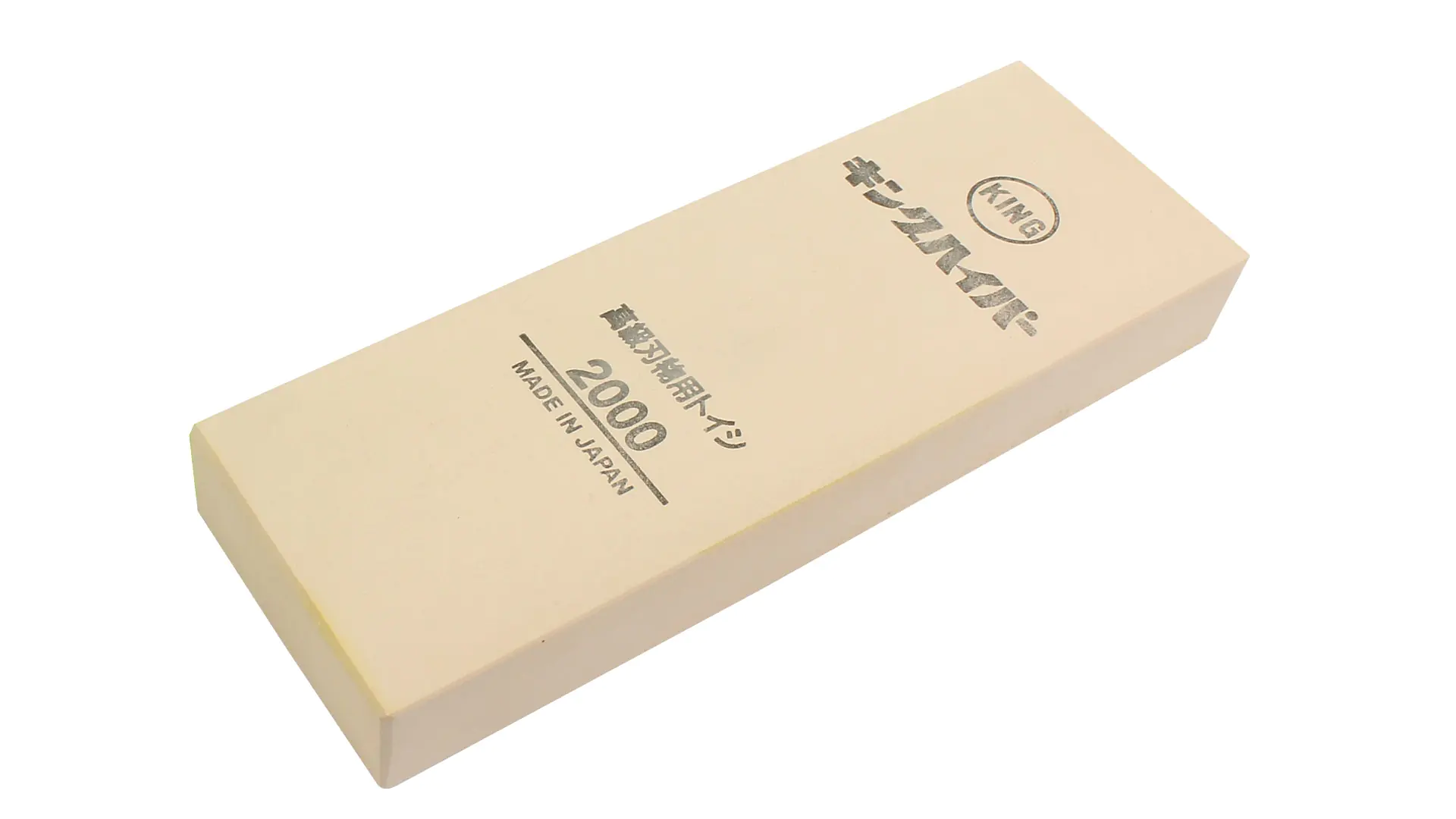 Pietra ad acqua giapponese KING iper grana 2000 misure 205x70x25mm