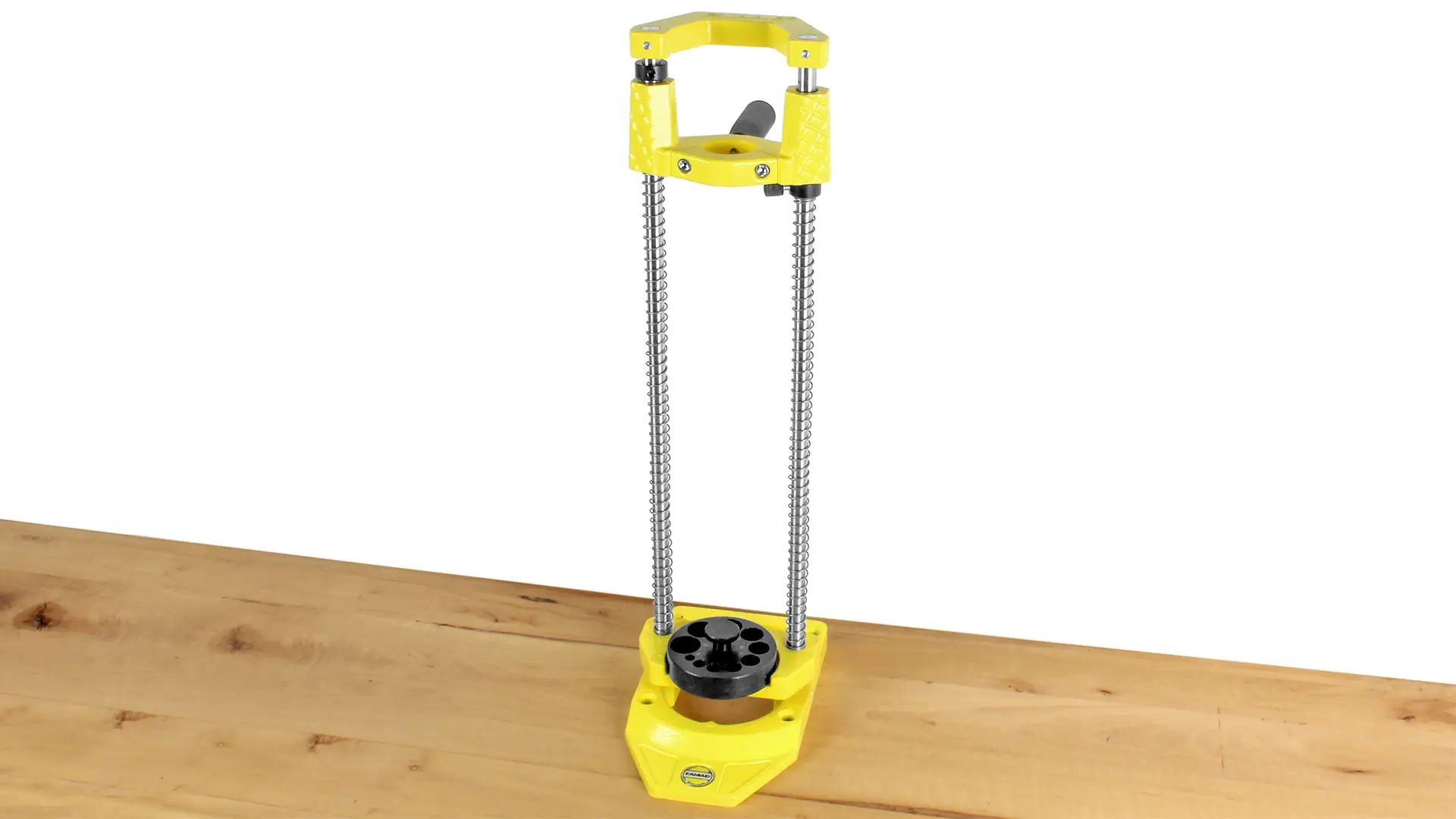 Drilling Jig max. hole depth 310 mm with return spring, clamping elements, drill bushing plate FAMAG Drilling Jig max. hole depth 310 mm with return spring, clamping elements, drill bushing plate FAMAG