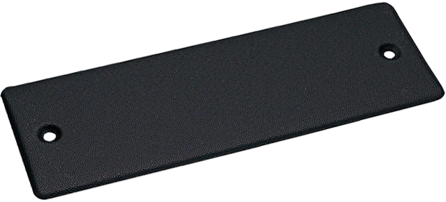 Piastra di levigatura di ricambio piatta rettangolare 152 x 51 mm