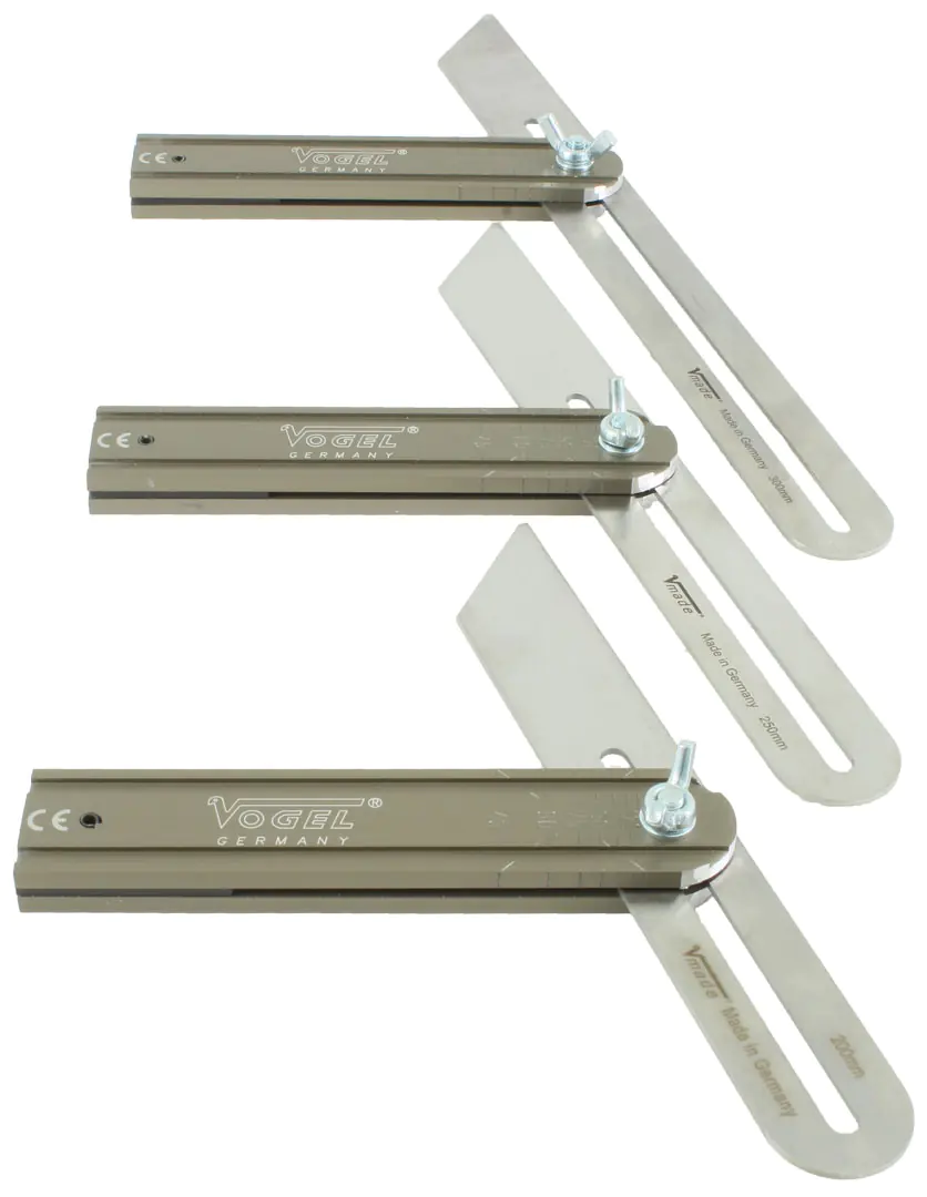 Falsa squadra 200 mm in alluminio Falsa squadra 200 mm in alluminio