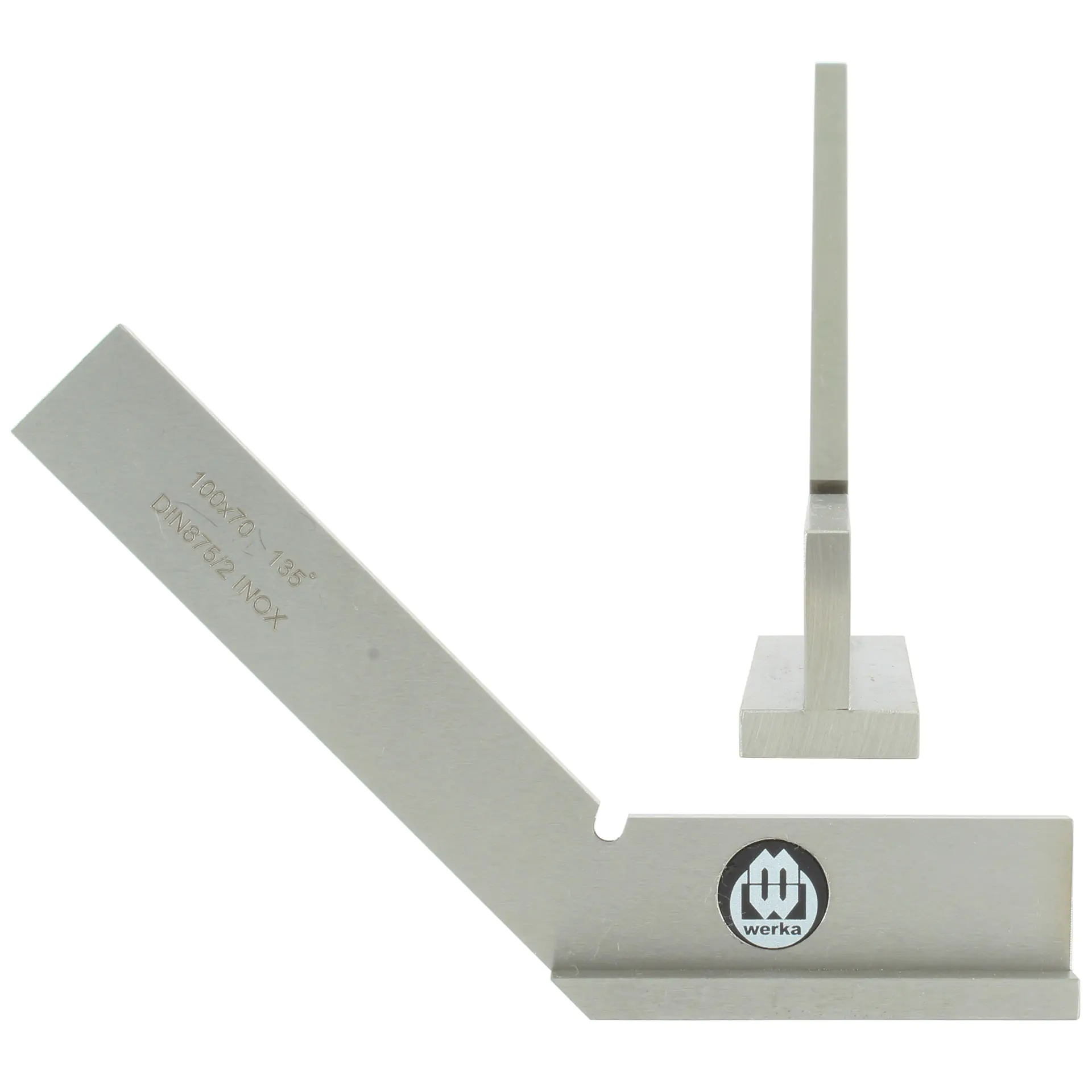 Squadra obliqua 135° con battuta di WERKA