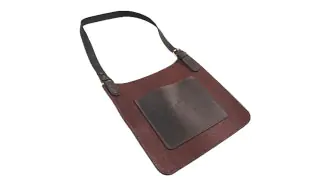 Protezione per il petto in pelle marrone BEAVERCRAFT