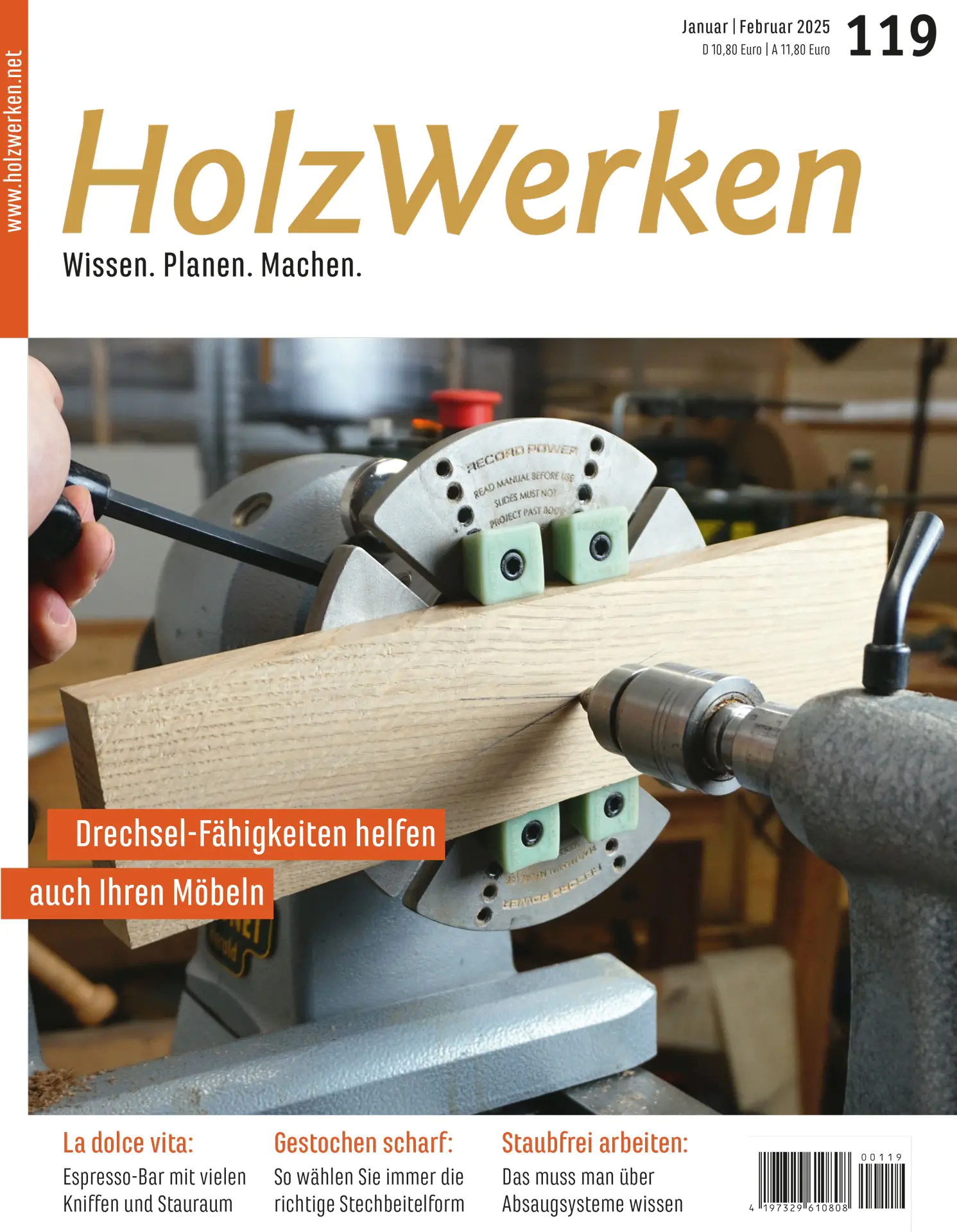 Holzwerken Ausgabe 119 Jan/Feb 2025