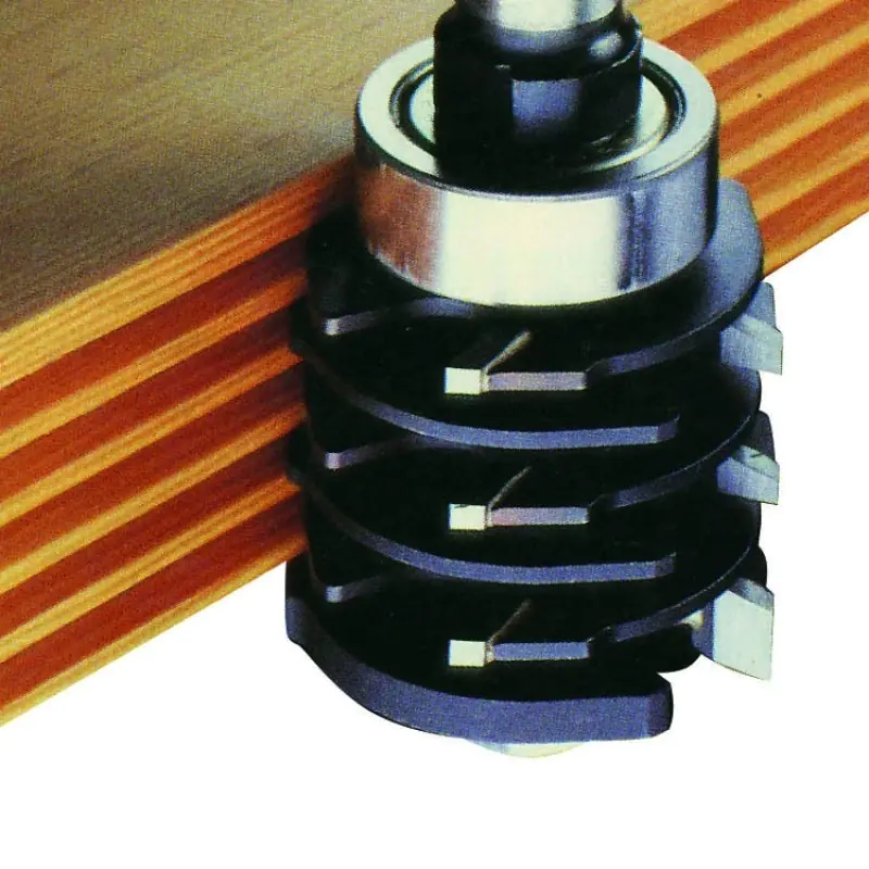 Fresa per giunzioni parallele con anello di spinta TCT D=39.7mm B=36mm L=96mm Z=2 S=12mm KLEIN