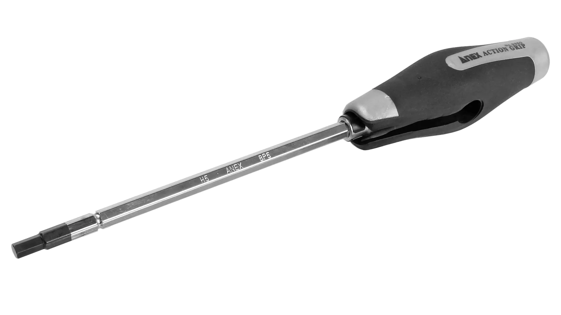 Super Action Grip Driver with 6 hex bits ANEX Super Action Grip Driver with 6 hex bits ANEX