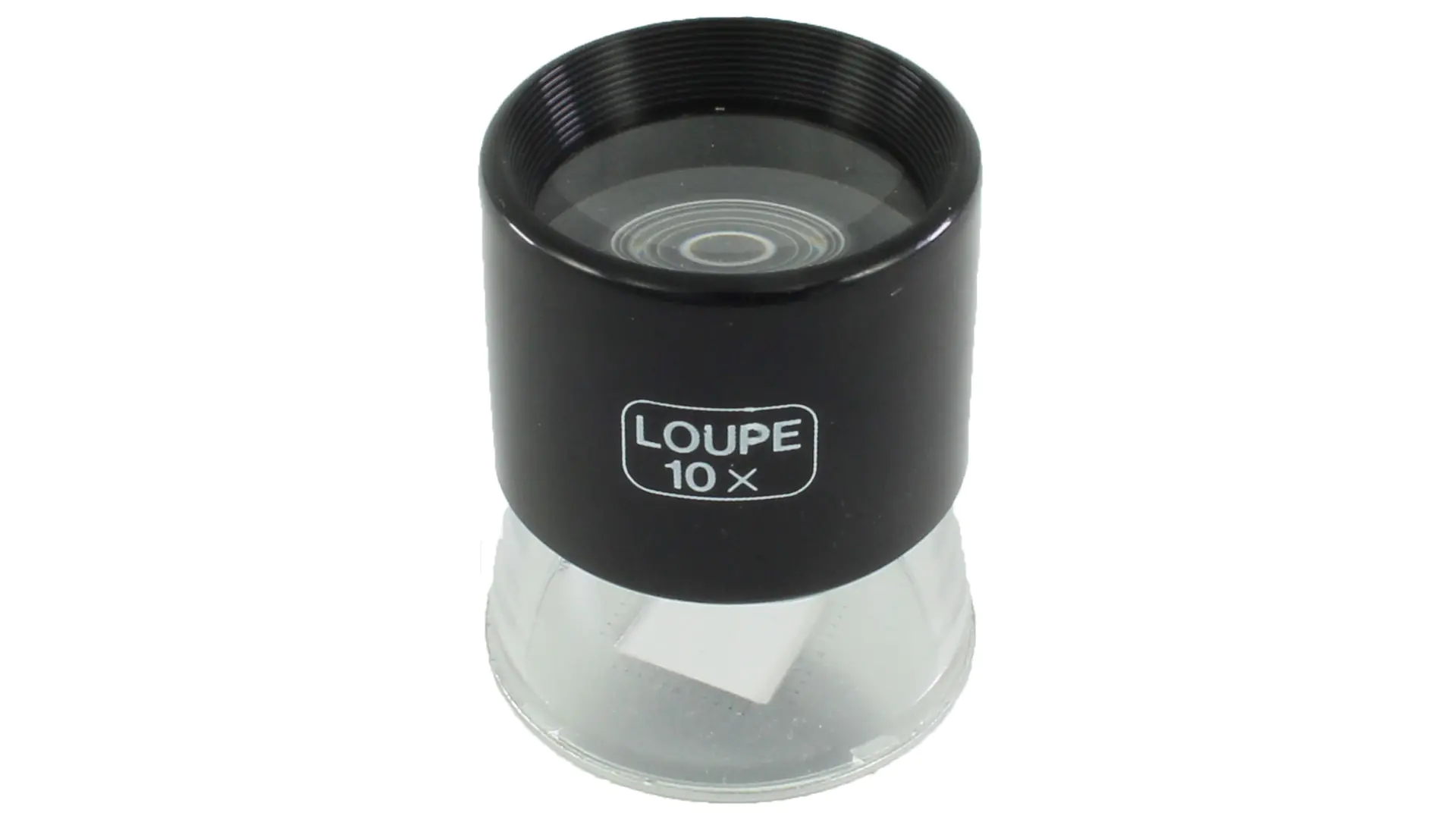 Lente d'ingrandimento con ingrandimento 10x e scala di misurazione Diametro lente 25 mm SHINWA Lente d'ingrandimento con ingrandimento 10x e scala di misurazione Diametro lente 25 mm SHINWA